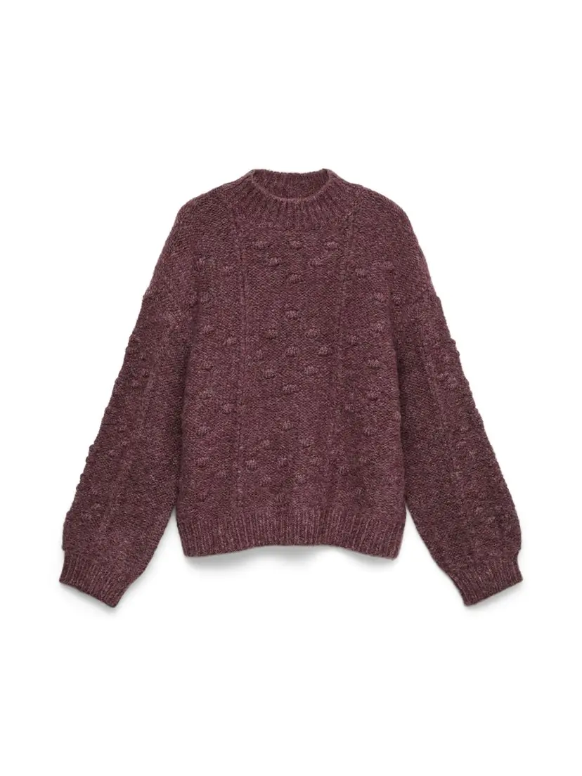 Vero Moda Girl Vero Moda Girl Kaia høyhalset genser  rose brown (158/164)