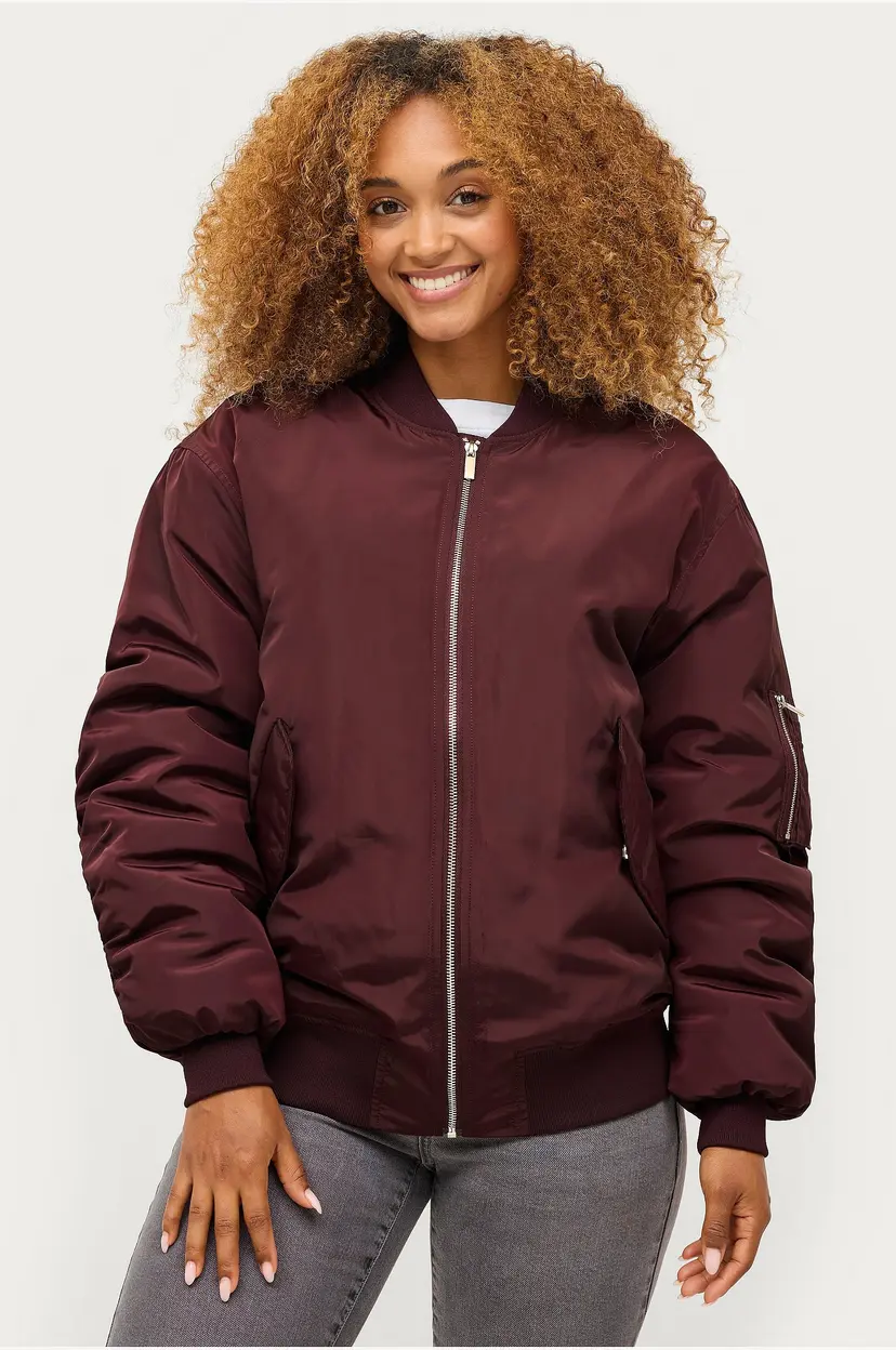 Ellos Collection Jakke Cleo Bomber - Rød