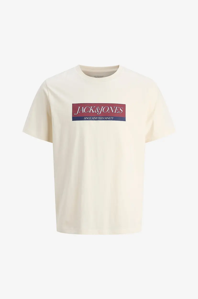 Jack & Jones Junior T-skjorte jorInwood Block Brand Tee SS CN - Hvit