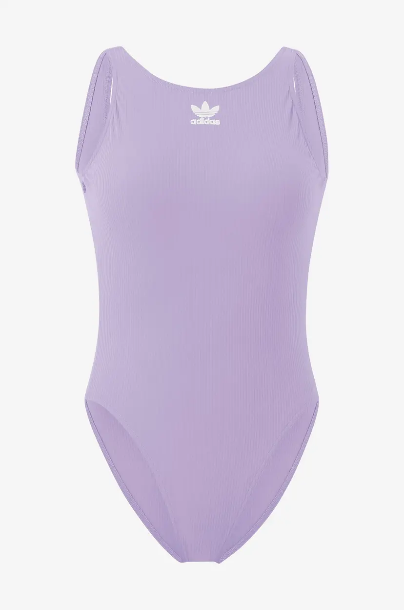 Adidas Originals Badedrakt Adicol Rib Suit - Lilla