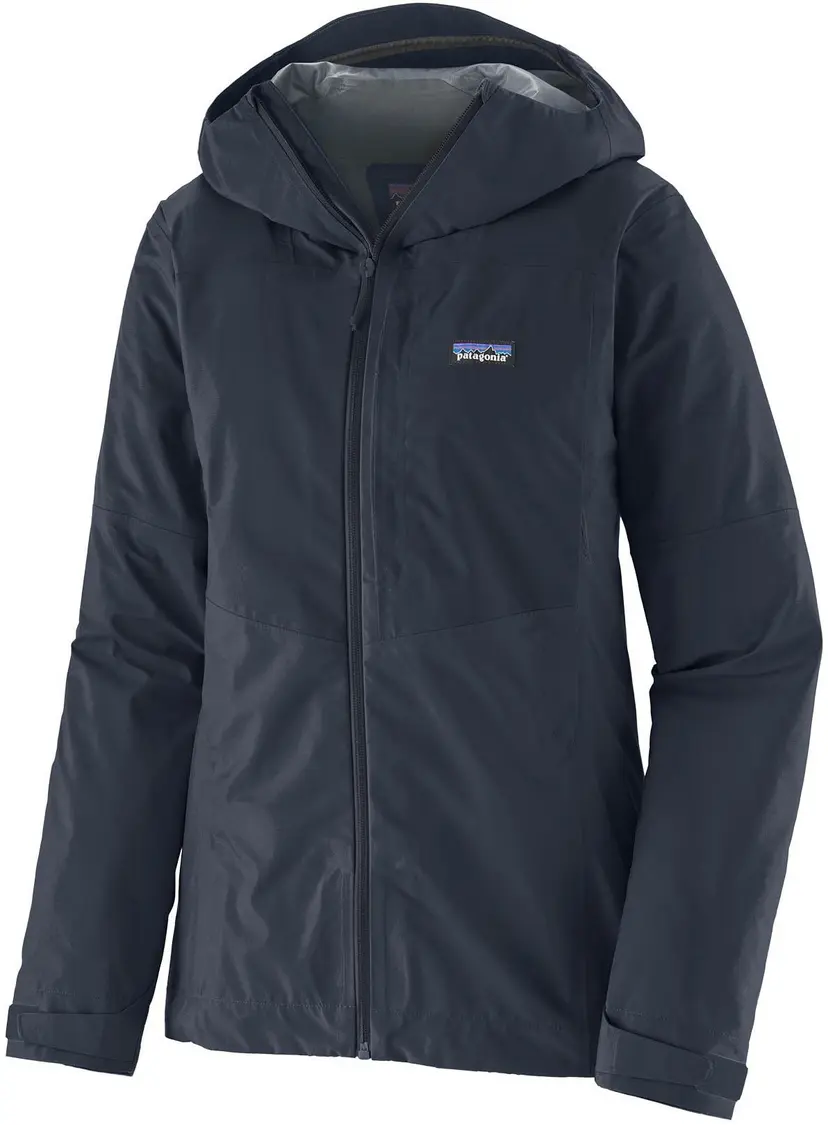 Patagonia Patagonia W's Boulder Fork Rain Jkt Smolder Blue