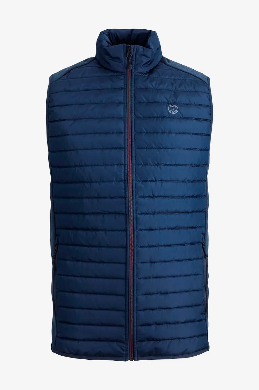 Jack & Jones Vest jjeMulti Bodywarmer Collar Noos - Blå