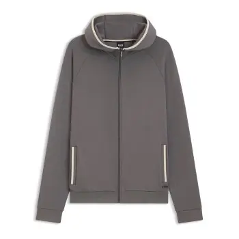 BOSS BOSS Sense Hooded Jacket Grå Medium Herre