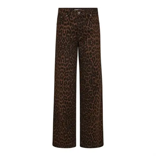Co Couture Co' Couture - Leo New Wide Pant - Dark Brown
