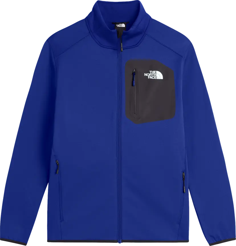 The North Face The North Face Men's Crest Full-Zip Fleece Bold Blue/TNF Black