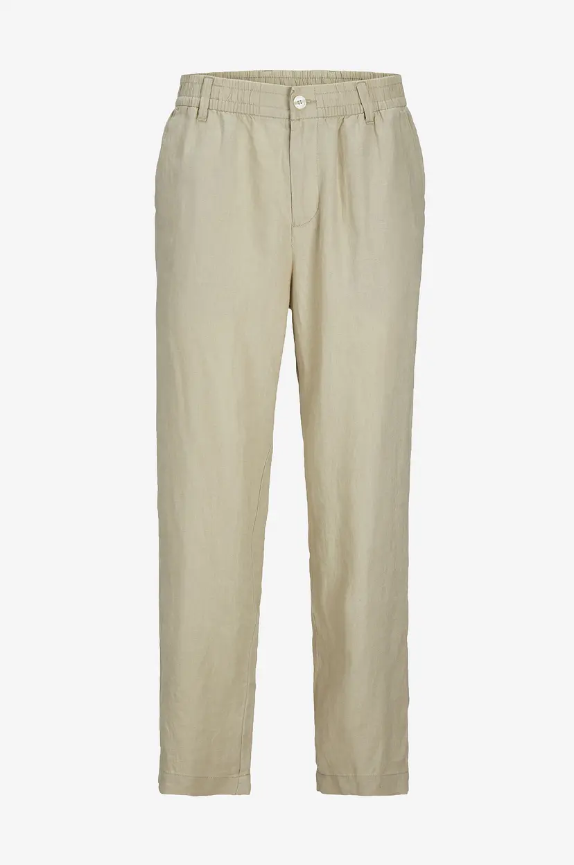 Jack & Jones Chinos jpstKarl jjLawrence Linen Chino SN - Natur
