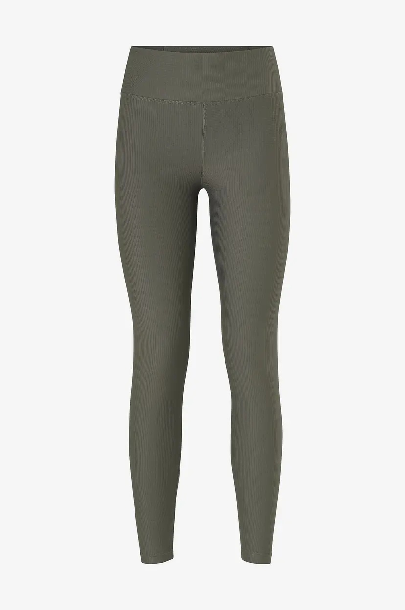 Rohnisch Treningstights Ribbed R HW Tights - Grønn
