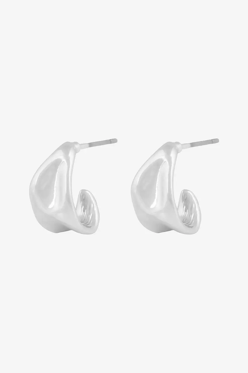 Snö Of Sweden Øredobber Wave Ear - Sølv