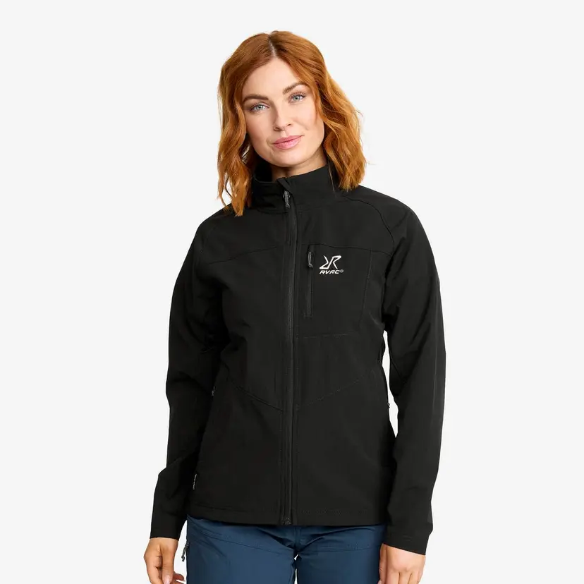 RevolutionRace Venue Stretch Jacket Dame Black
