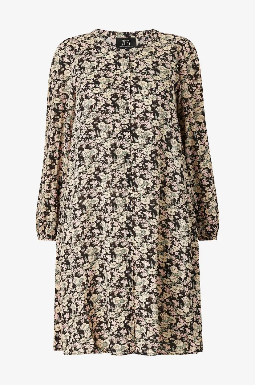 ZOEY Skjortekjole Paige Dress - Beige