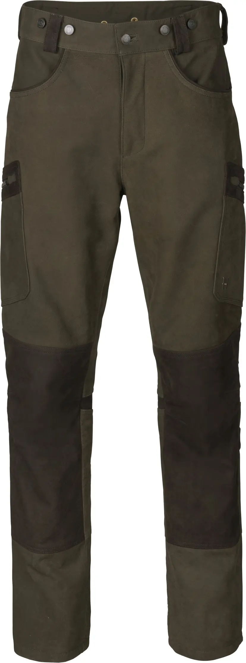 Härkila Härkila Pro Hunter Leather Trousers Willow Green