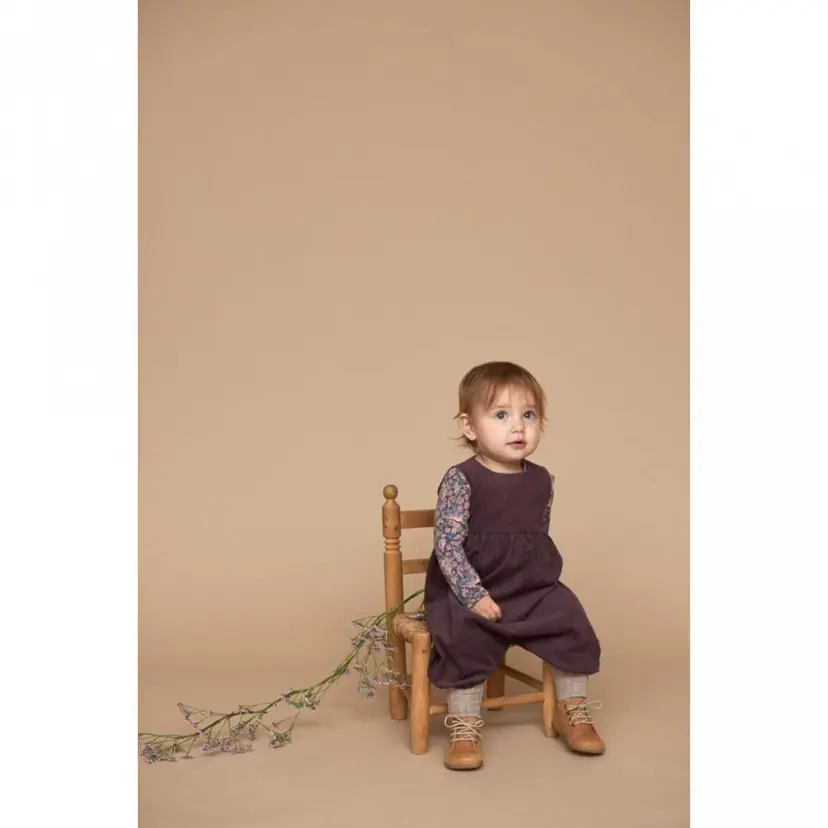 Wheat Burgunder Wheat Kamilla Romper (62 / 3 mnd)