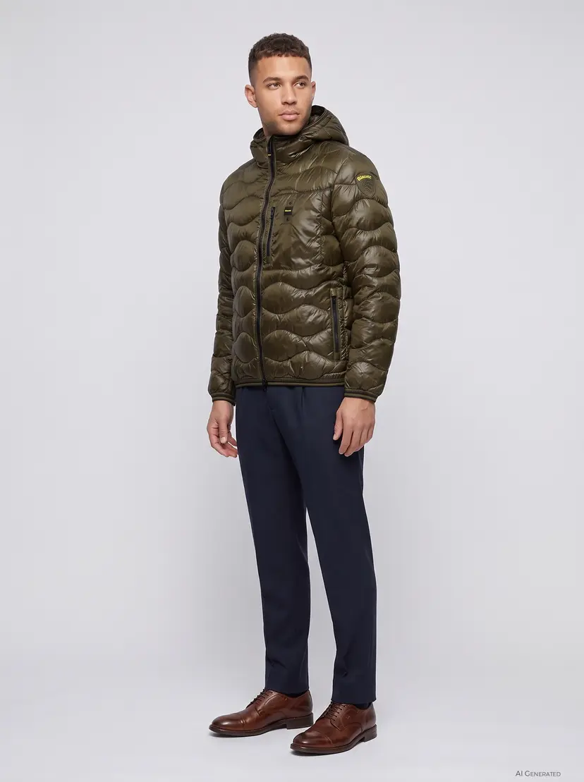Blauer Blauer BLUC03064 Green Jacket