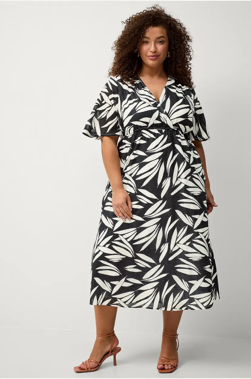 Ellos Plus collection Kjole Signe - Svart