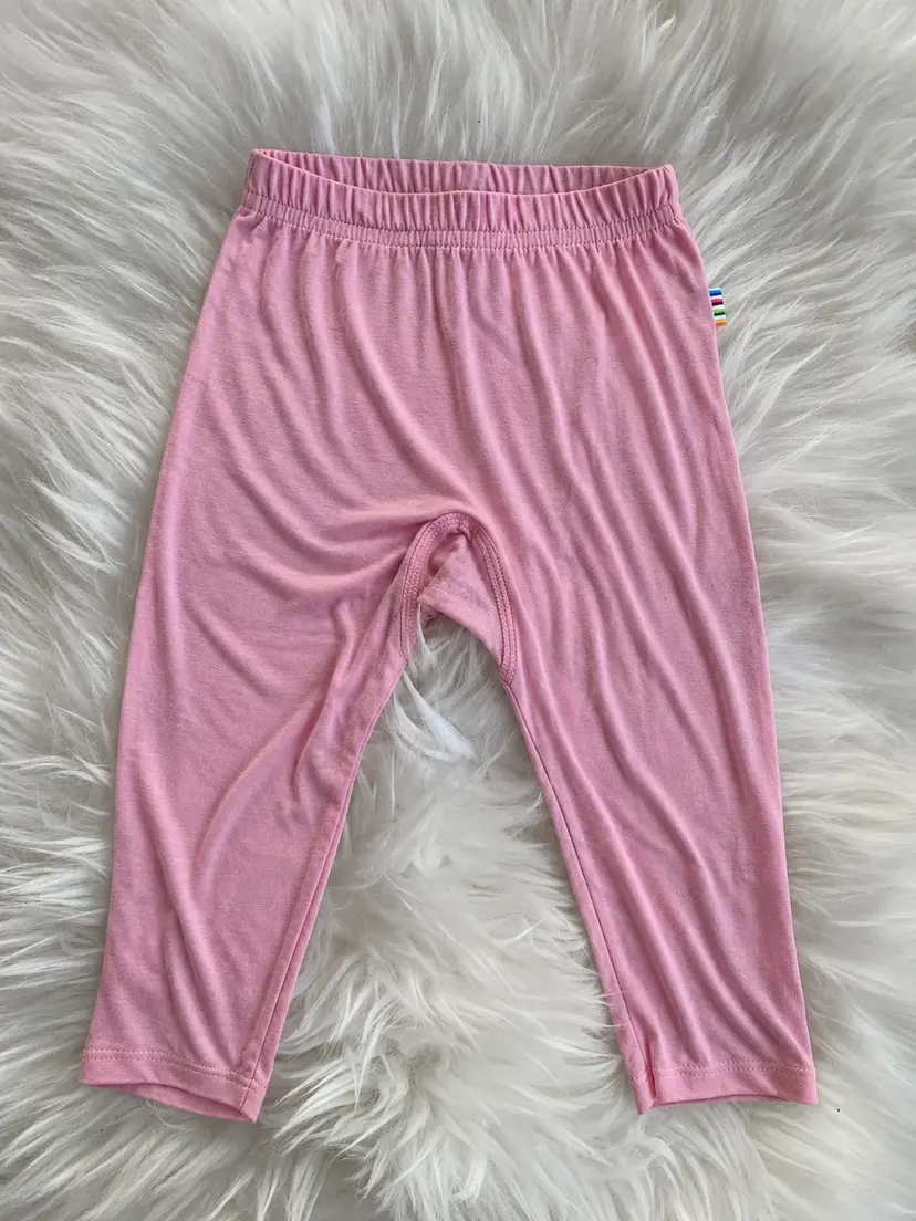 Joha Leggings i Bambusviskose Rosa