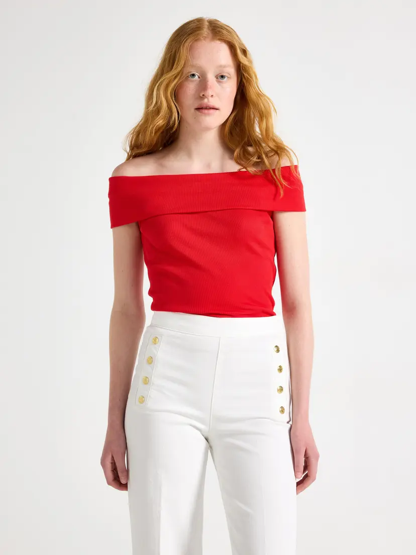 Lindex Topp med bare skuldre