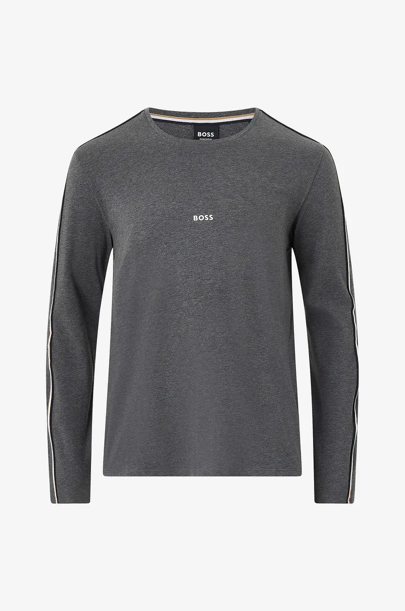 BOSS T-skjorte Unique Ls-shirt - Grå