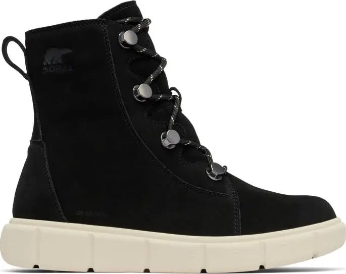 Sorel Sorel Women's Sorel Explorer III Joan Wp Black/Chalk