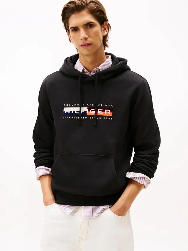 Tommy Hilfiger TH COLOUR BLOCK GRAPHIC HOODIE