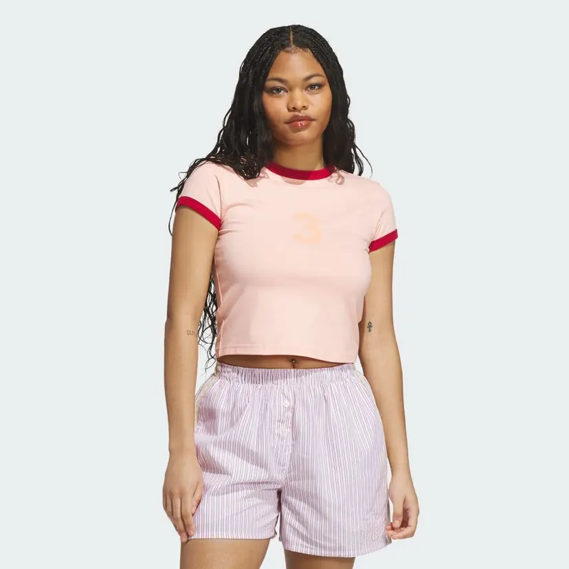 Adidas GRAPHIC RINGER BABY T-SKJORTE