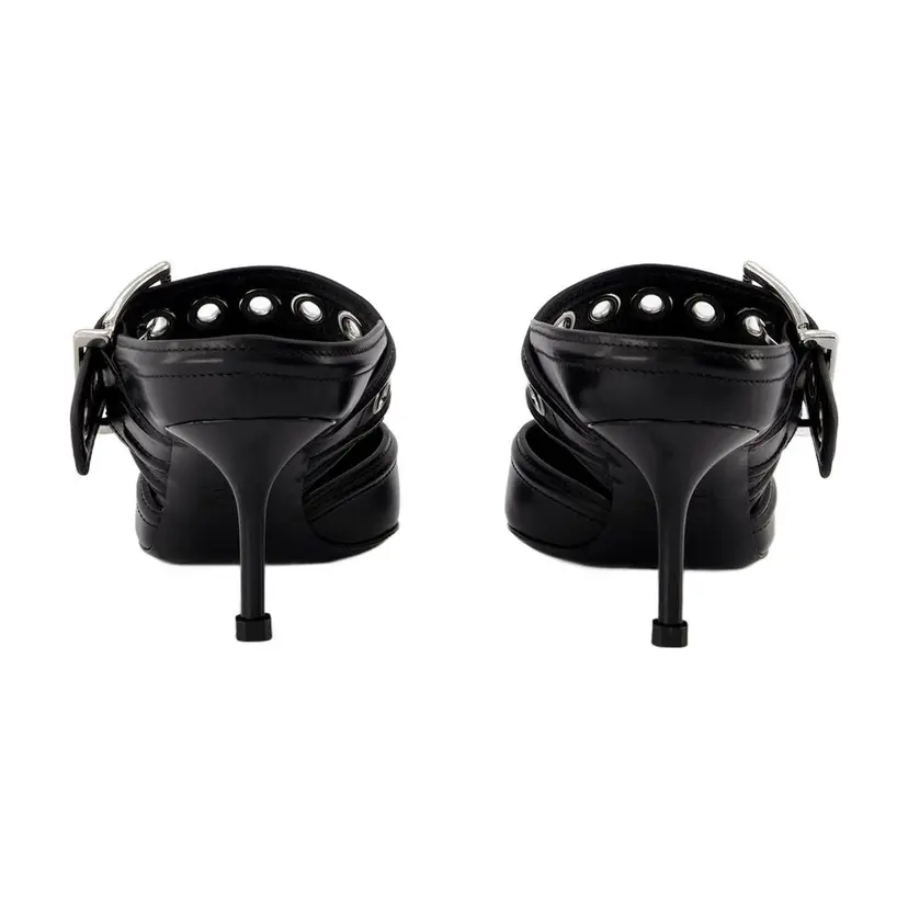 Alexander McQueen Alexander McQueen Slip-on-sko – Svart