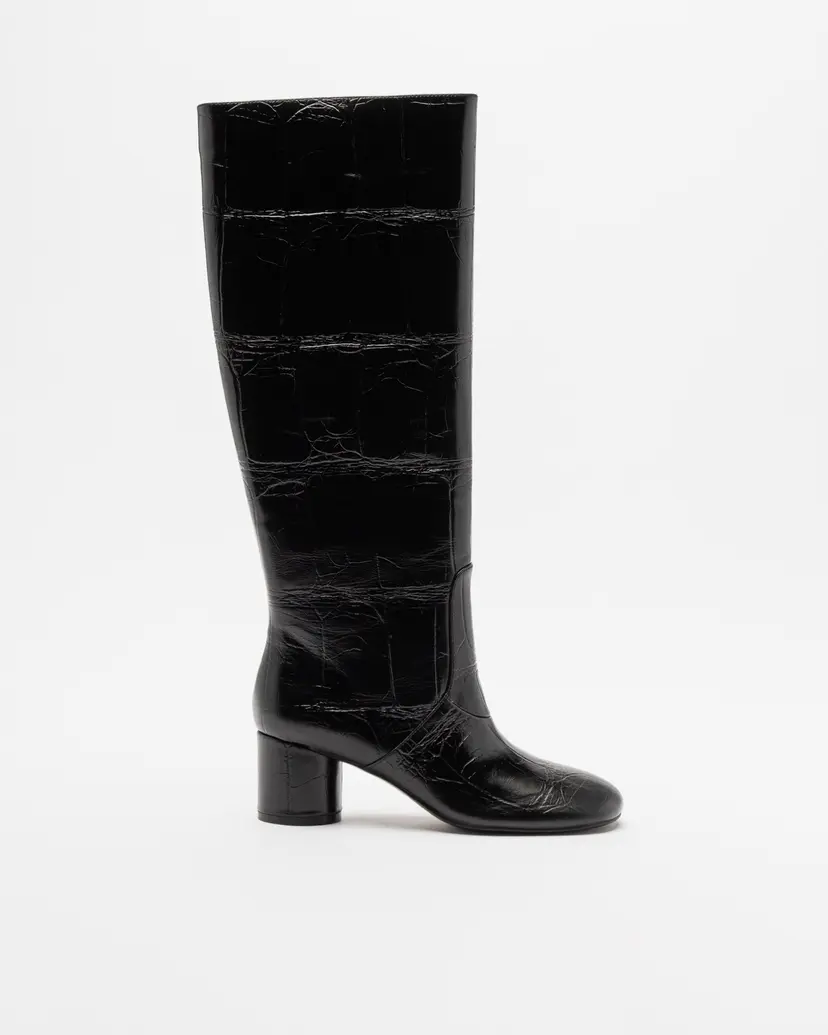 OA Loafer Botas de cano alto OA Loafer JELAHHIBOOT Preto