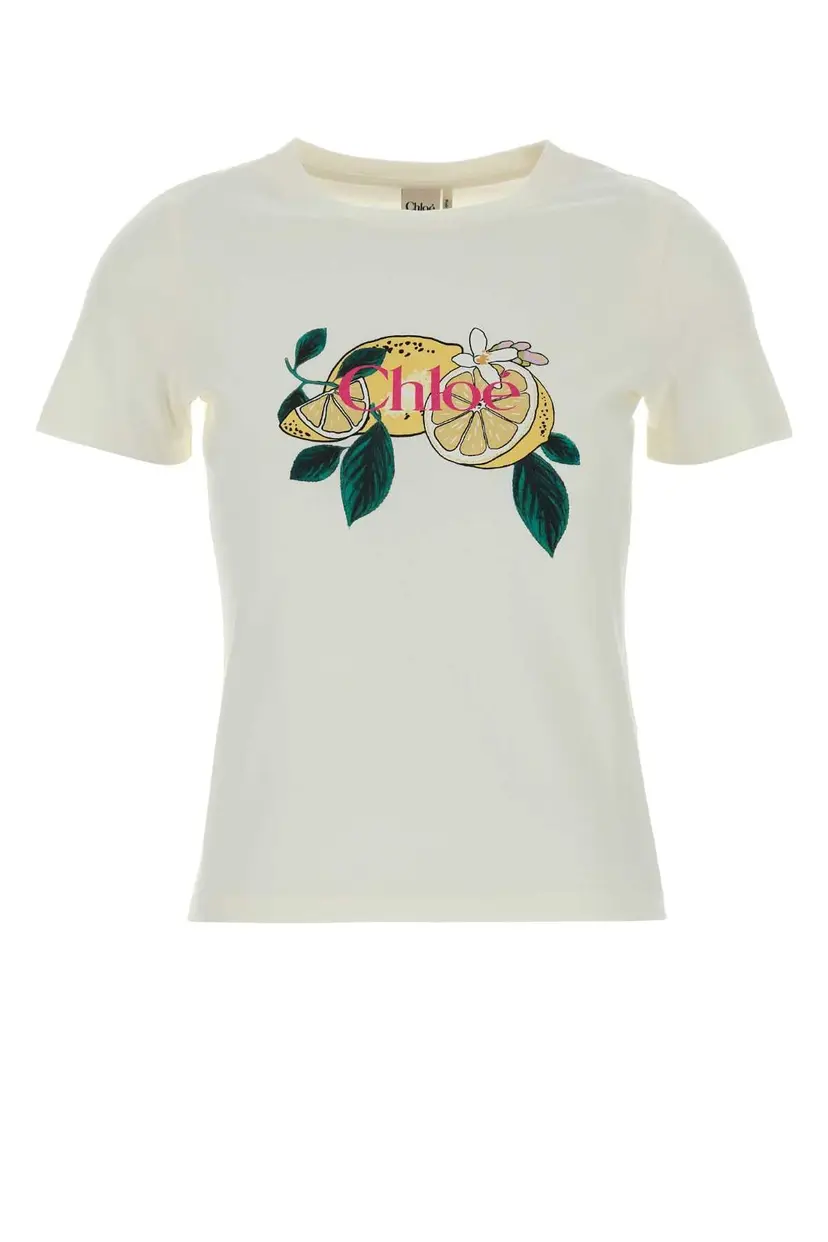 Chloé Chloé T-skjorter – Hvit