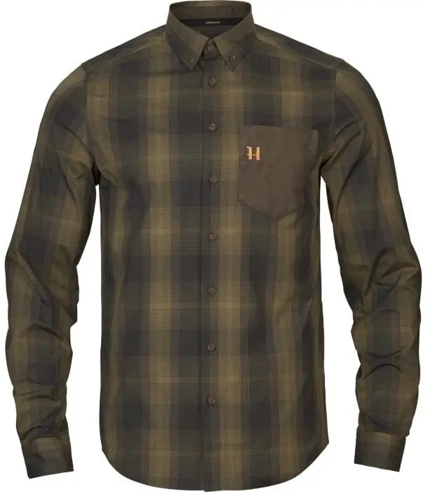 Härkila Härkila Akkan Shirt Willow Green/Shadow Brown