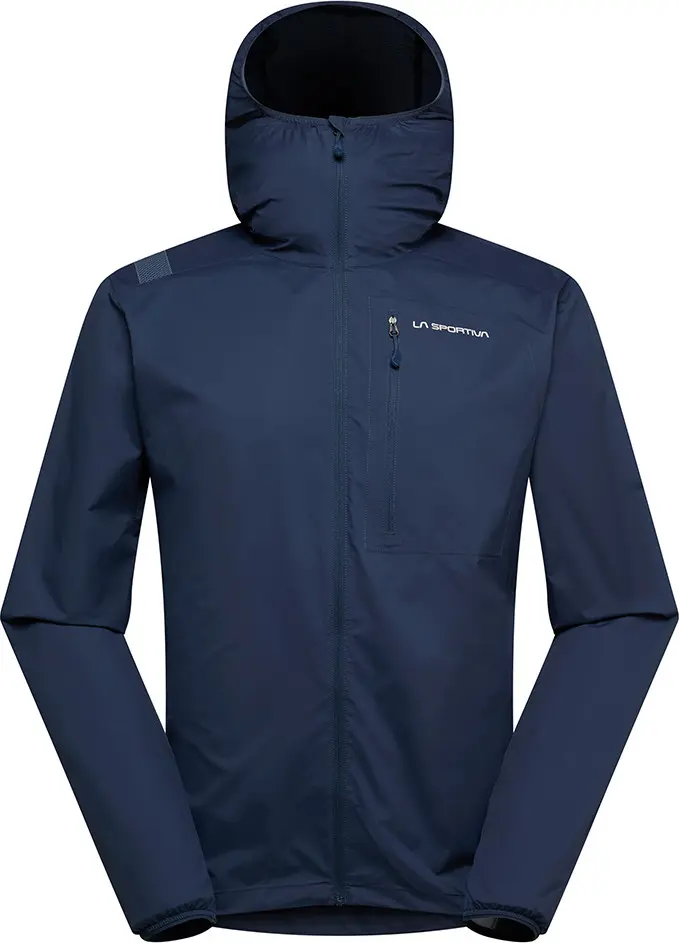 La Sportiva La Sportiva Men's Wall Breeze Stretch Jacket Night Sky/chalk