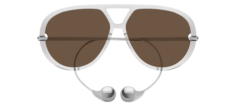 Bottega Veneta BV1273S solbriller, gjennomsiktig