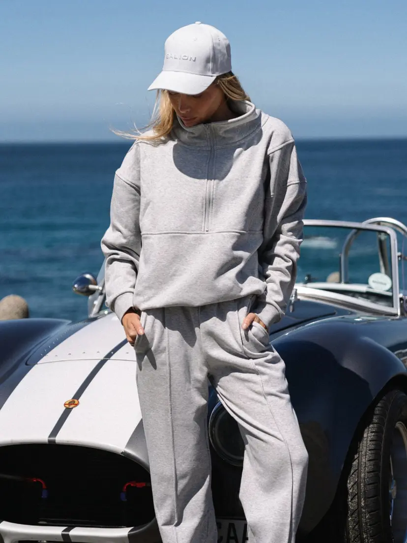 Balion Celeste Half Zip Sweater Grey