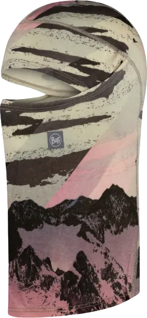 Buff Buff Merino Midweight Hinged Balaclava Strat Multi