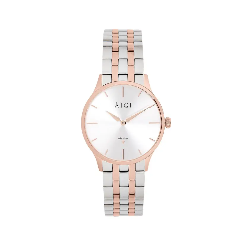 AIGI of Norway GLACIER ROSE 36MM - TWO-TONE