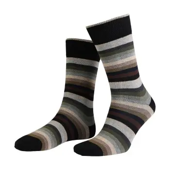 Amanda Christensen Amanda Christensen Strømper True Block Stripe Ankle Sock Svart