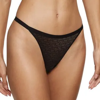 Triumph Triumph Truser Signature Sheer String Svart 36 Dame
