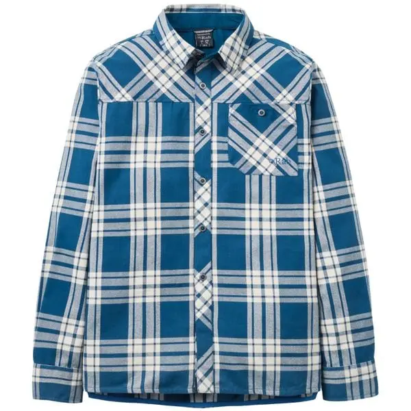 Rab Rab Boundary Shirt Tempest Blue