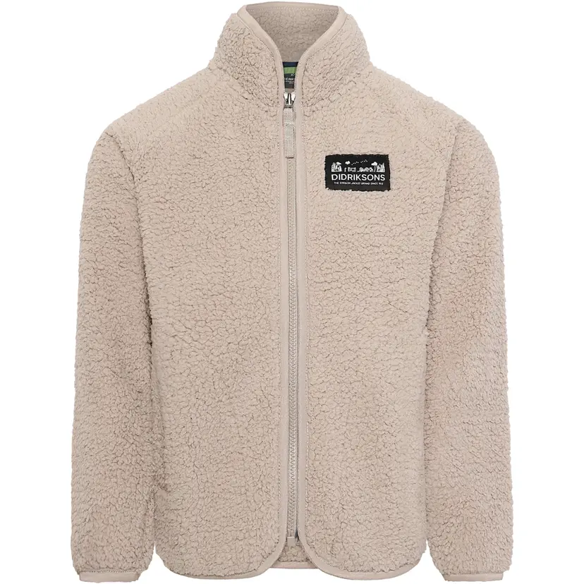 Didriksons Didriksons Gibbs Kids Fullzip 2 Beach Beige