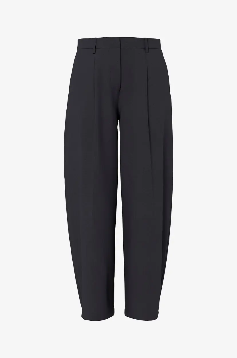 Pieces Ballongbukser pcBosella MW Barrel Pants - Svart