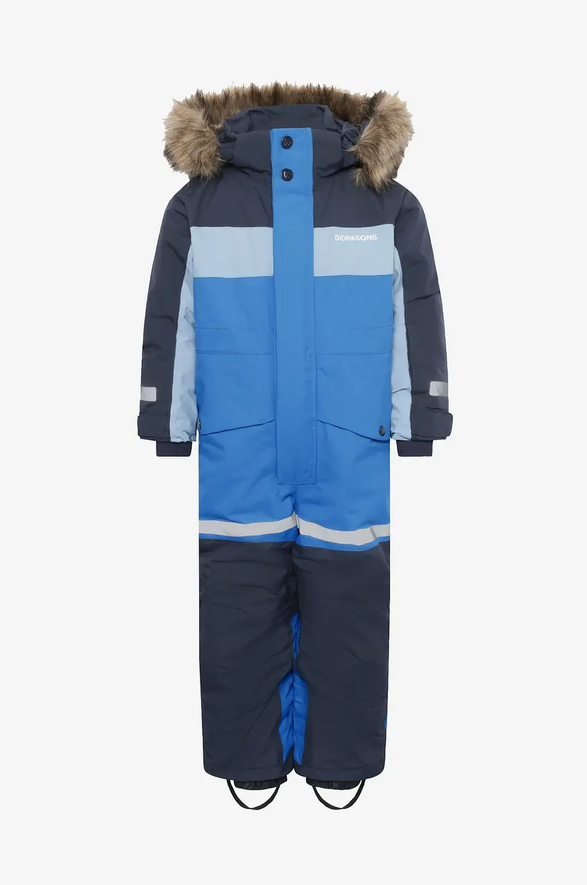 Didriksons Vinter-overall Bjärven Kds Cover 4 - Blå