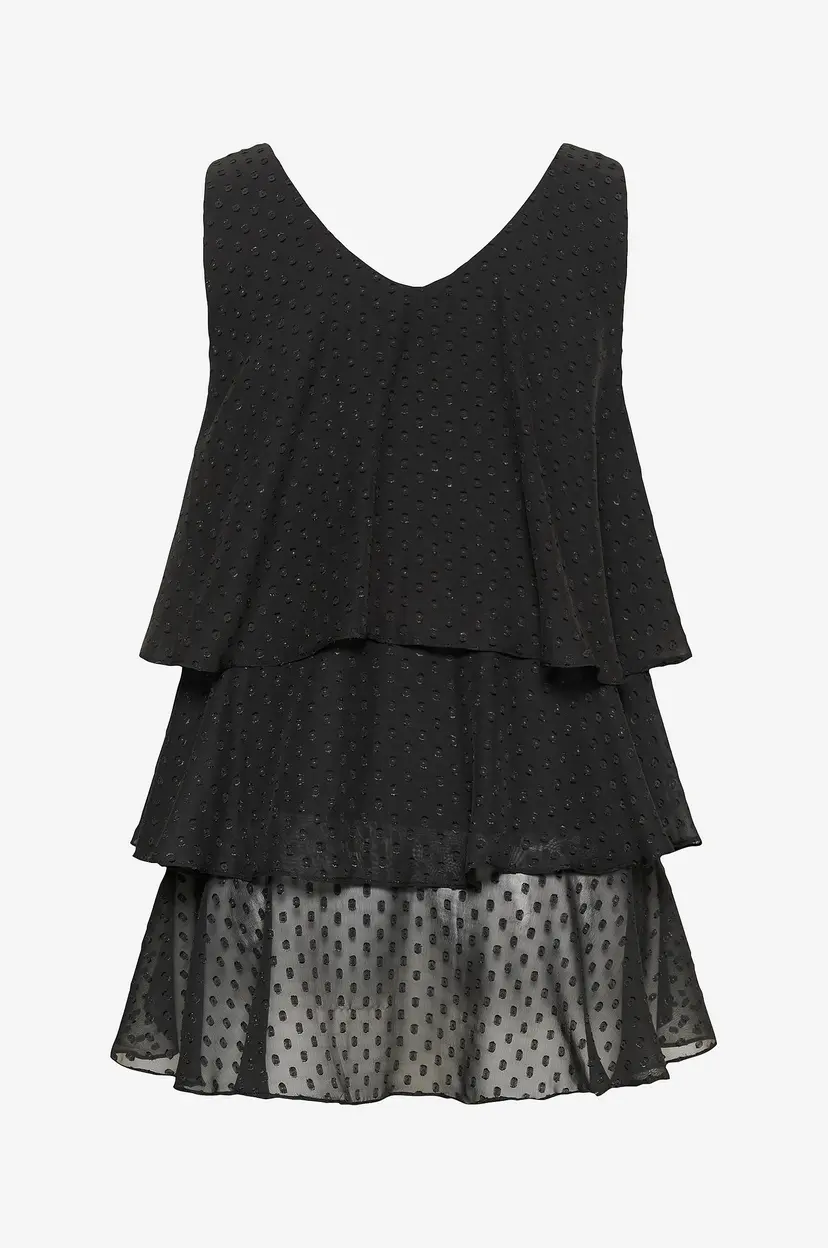 KAFFE Curve Bluse KCrinah Top - Svart