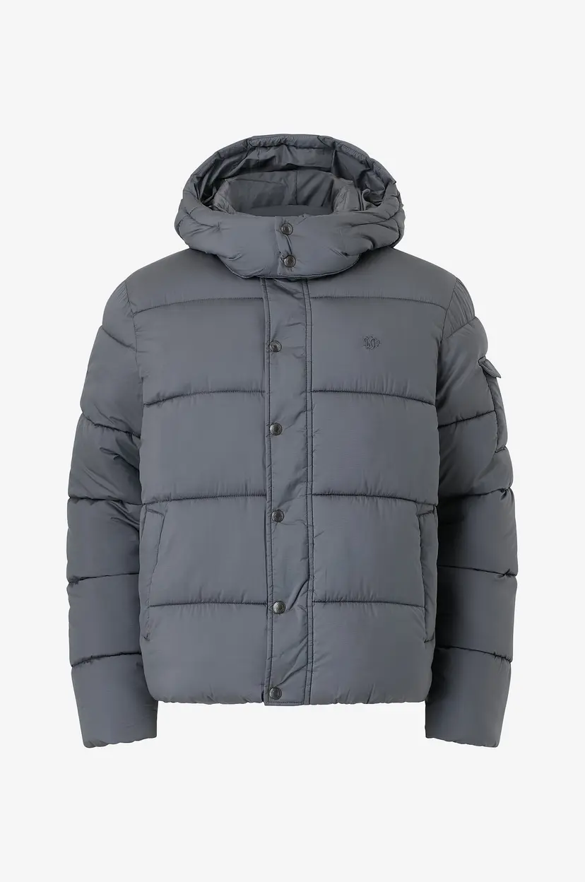Superdry Pufferjakke Premium Ripstop Puffer Jkt - Grå