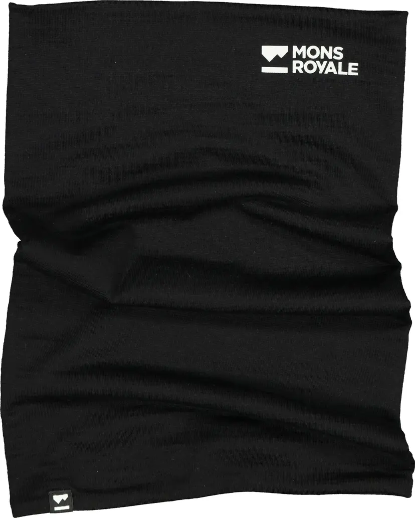 Mons Royale Mons Royale Double Up Neckwarmer Black