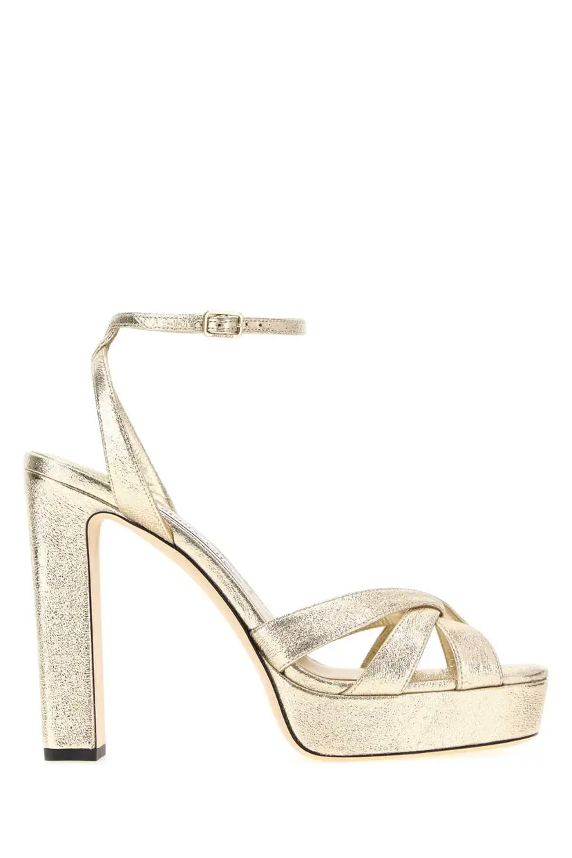 Jimmy Choo Jimmy Choo Høyhælte sandaler – Gul