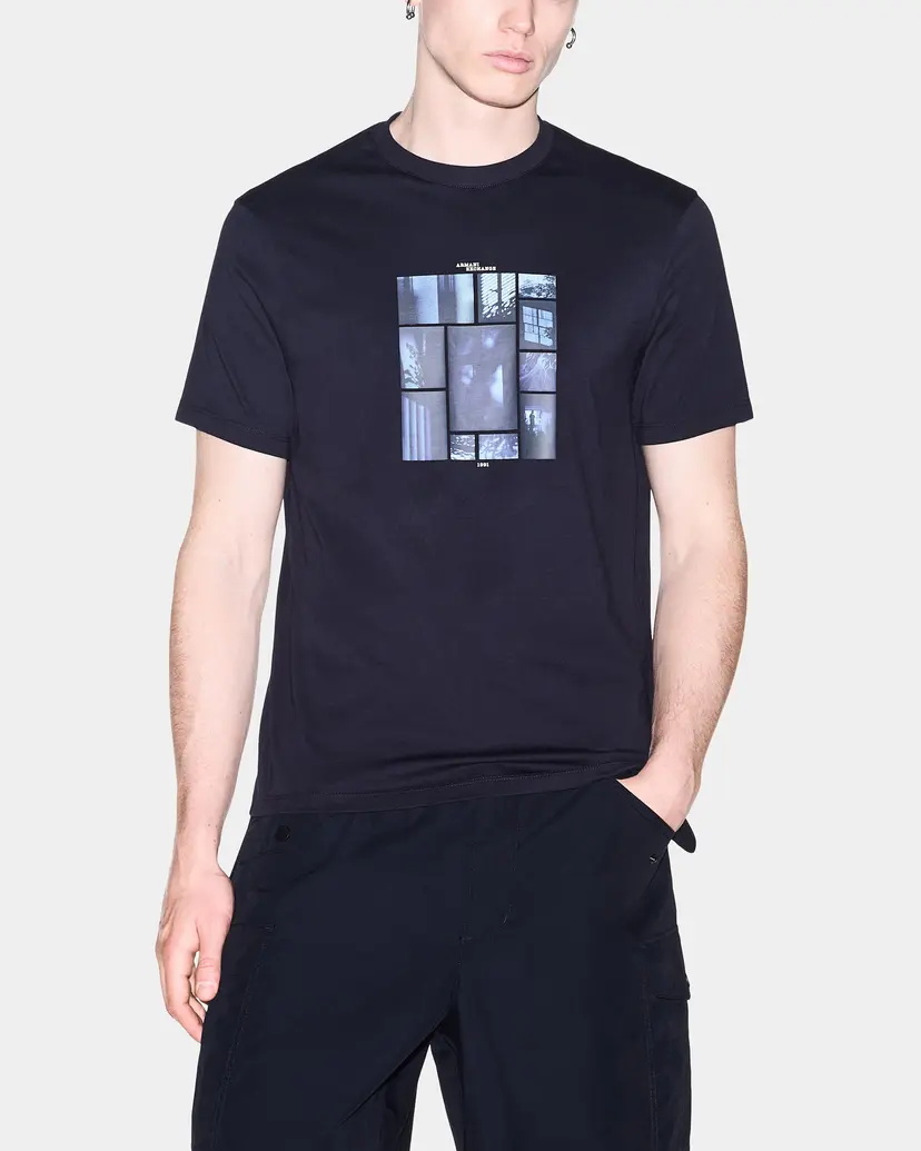 Armani Exchange Armani Exchange XM003015 Blue T-shirt