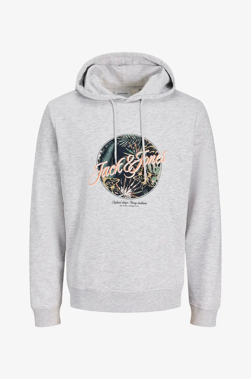 Jack & Jones Hettegenser jjHonolulu Shape Sweat - Hvit