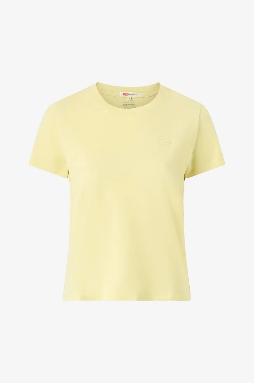 Levi's T-skjorte Favorite Cotton - Gul