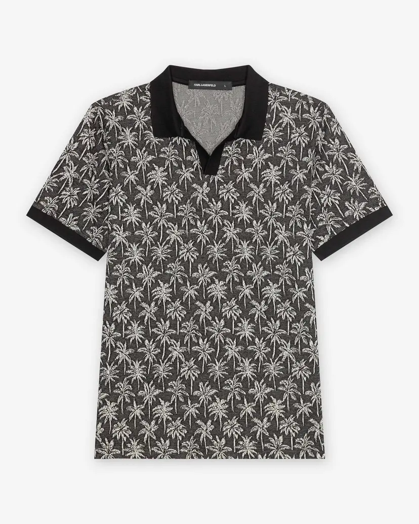 Karl Lagerfeld Karl Lagerfeld 745007-562202 Black Polo shirt