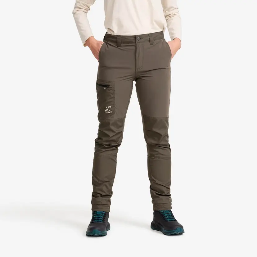 RevolutionRace Rambler Lightweight Pants Dame Moss Gray