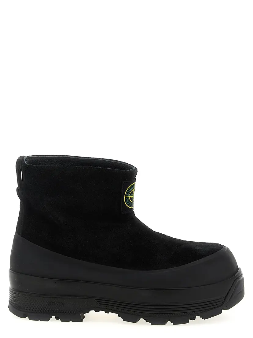 Stone Island Stone Island Vinterstøvler – Svart