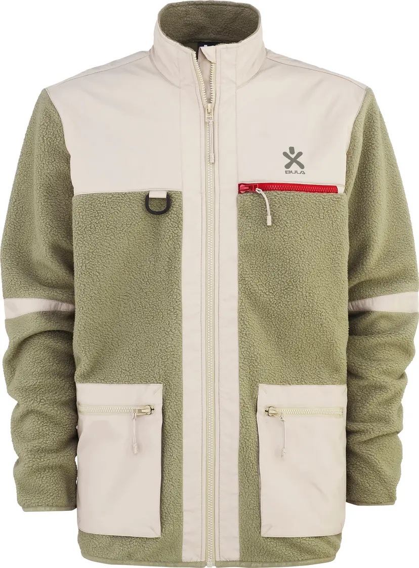 Bula Bula Men's Utility Fleece Jacket Sage